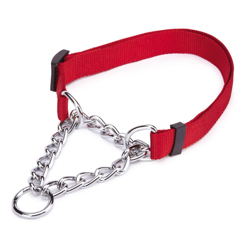 Guardian Gear Choke-Style Adjustable Martingale Dog Collar , 13-18 Inch - Image 1